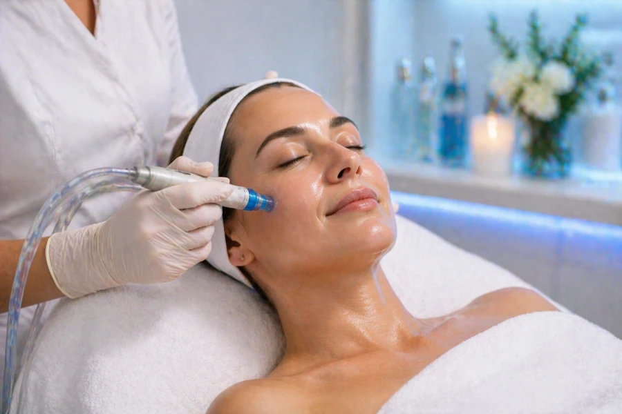 Hydration treatments that improve skin elasticity through barrier repair, water retention, and occlusive facial recovery support